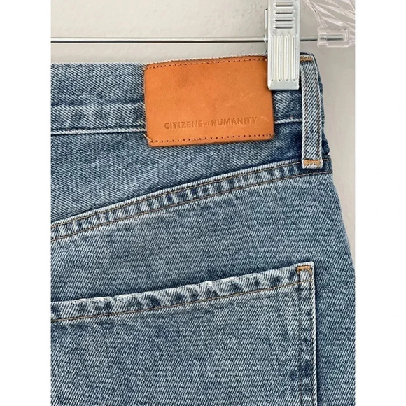 Citizens of Humanity Emery Jeans Women’s Size 26 Relaxed Straight Distressed - Picture 9 of 14